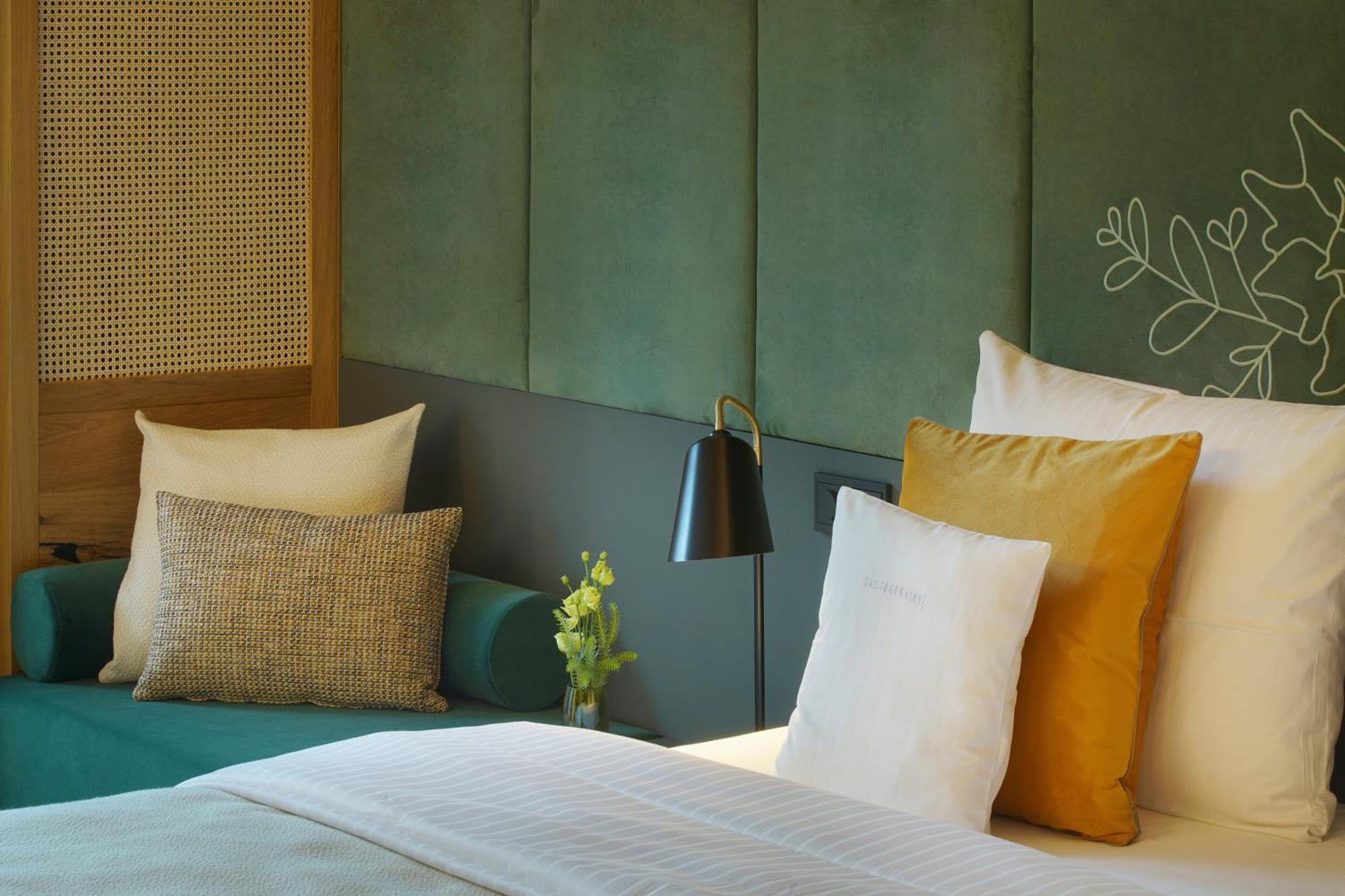Das ทีแกร์นซี ภายนอก รูปภาพ A bedroom at the hotel
